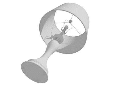 Tischlampe 02 3D Modell