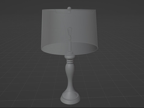 Table Lamp 02 3D Модель
