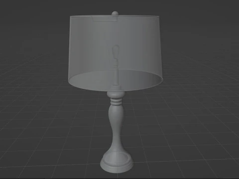 Tischlampe 02 3D Modell