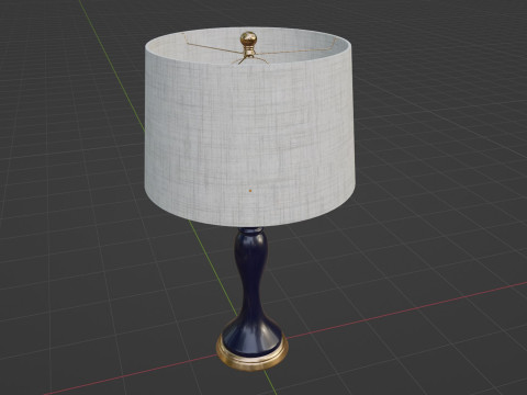 Table Lamp 02 3D Модель