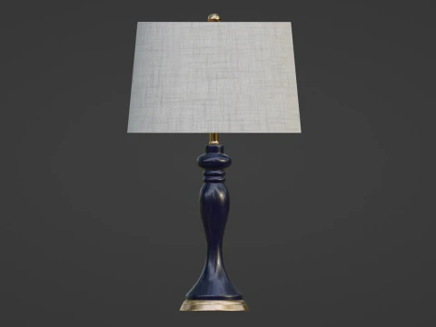 Tischlampe 02 3D Modell