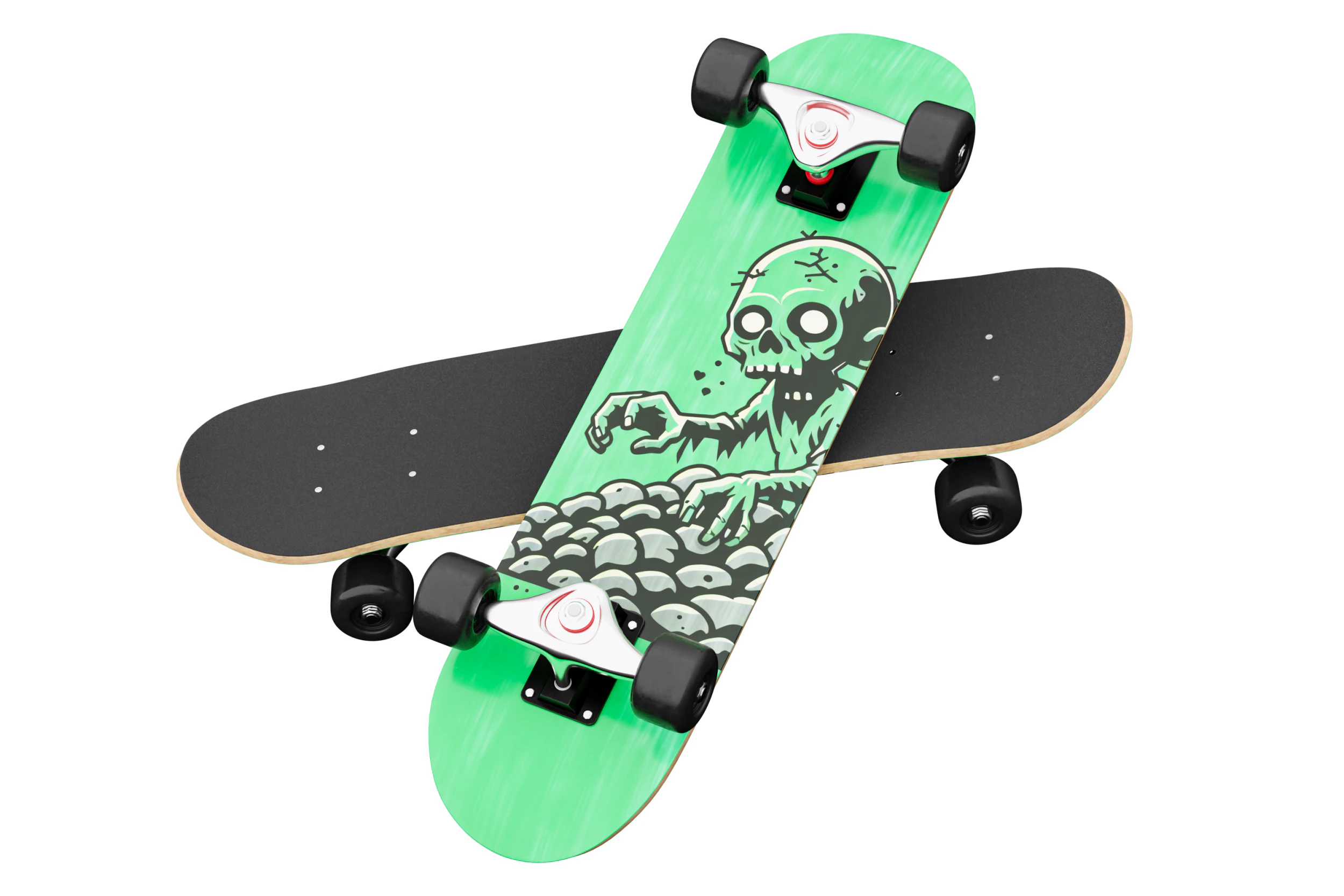 Skateboard 03 3D Model .c4d .max .obj .3ds .fbx .stl .blend 