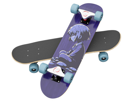 Skateboard 04 3Dモデル