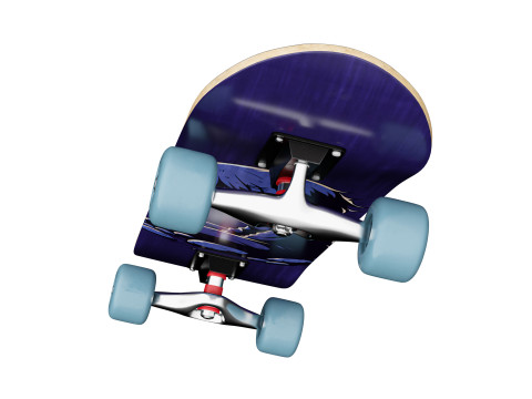 Skateboard 04 3D मॉडल