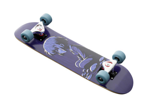 Skateboard 04 3D Model