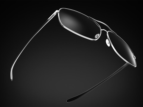 Aviator sunglasses 3Dモデル