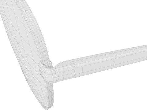 Aviator sunglasses 3D Model