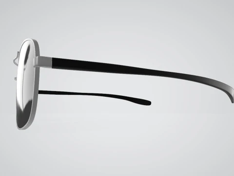 Aviator sunglasses 3D Model