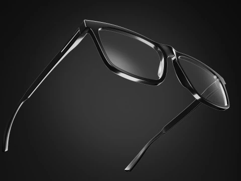 Wayfarer-bril 3D Model