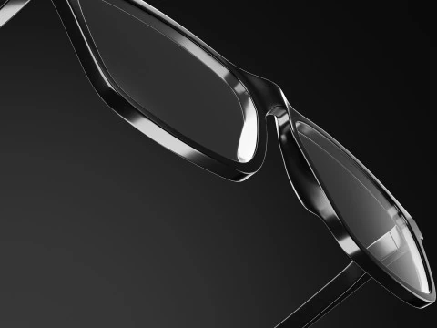 Wayfarer glasses 3D Model