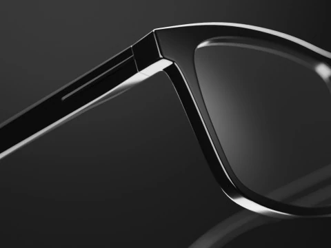 Wayfarer glasses 3D Model