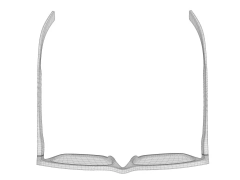 Wayfarer glasses 3D Model