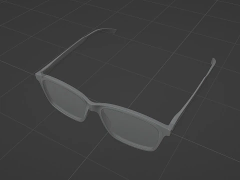 Wayfarer glasses 3D Model