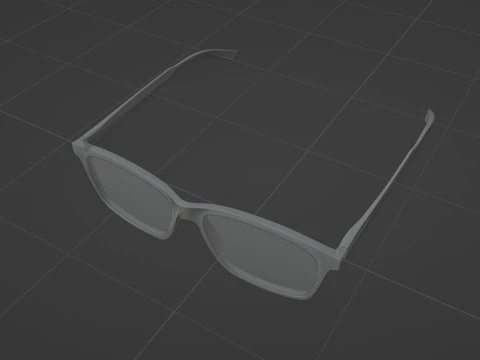 Wayfarer glasses 3D Model