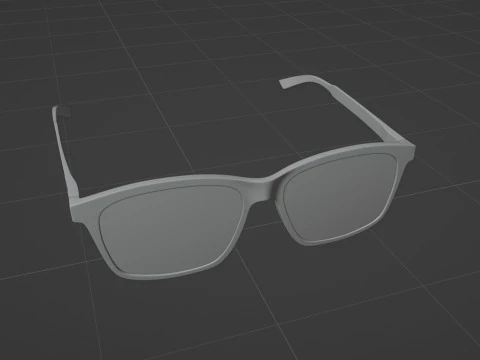 Wayfarer glasses 3D Model