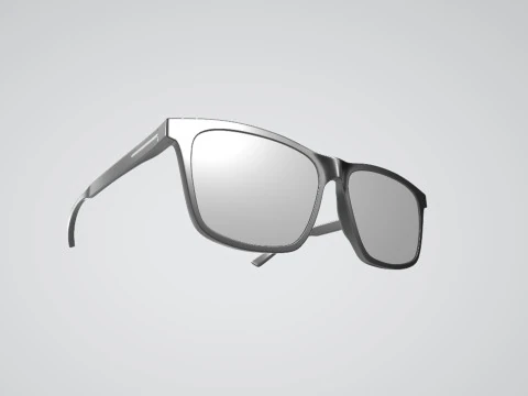 Wayfarer glasses 3D Model