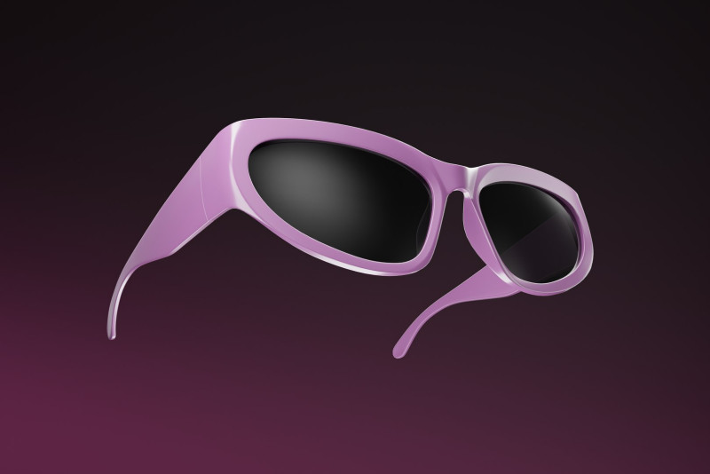 Wrap Sunglasses Modelo 3D .c4d .max .obj .3ds .fbx .stl .blend 