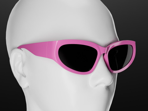 Wrap Sunglasses Modelo 3D