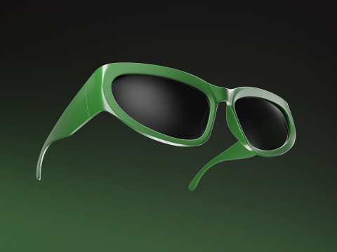 Wrap Sunglasses Modelo 3D