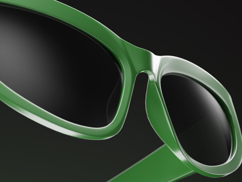 Wrap Sunglasses Modelo 3D