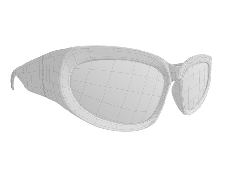 Wrap Sunglasses Modelo 3D