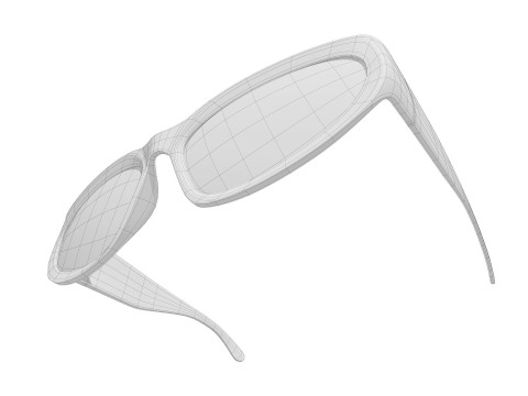 Wrap Sunglasses Modelo 3D