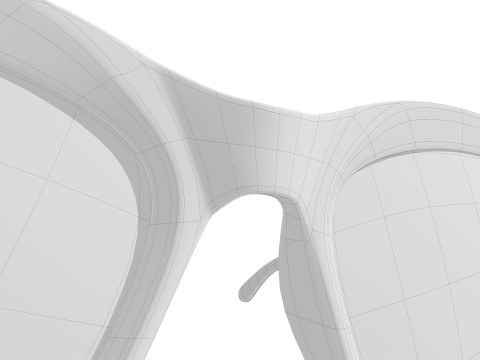 Wrap Sunglasses Modelo 3D
