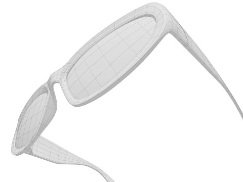 Wrap Sunglasses Modelo 3D
