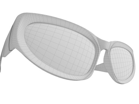 Wrap Sunglasses Modelo 3D