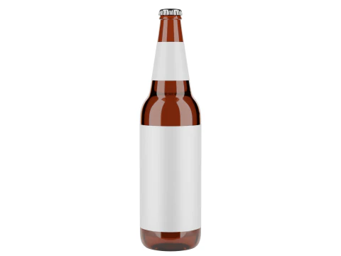 Botol bir 01 Model 3D