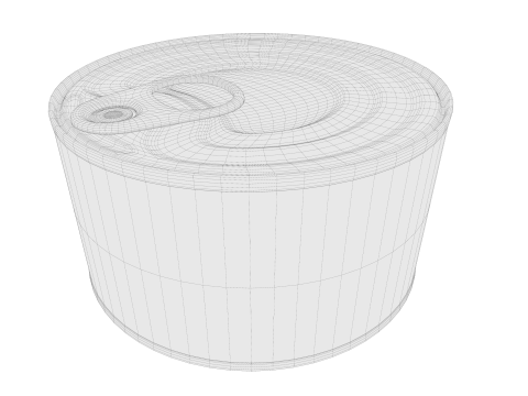 Canned Food 01 3Dモデル