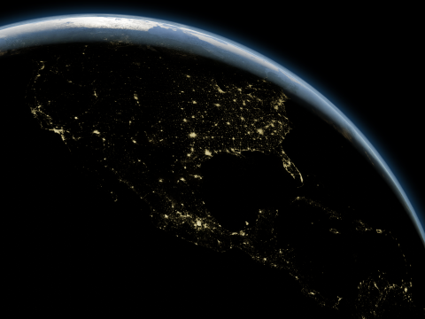 Photorealistic Earth 8K 3D-Modell