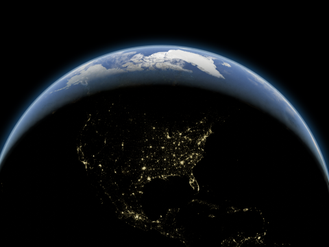 Photorealistic Earth 8K 3D-Modell