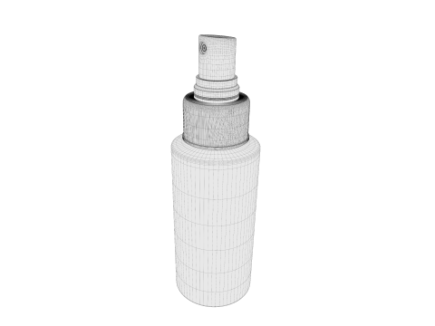 Spray Bottle 02 3D Model