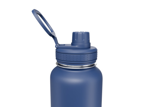 Blue Water Bottle 01 3D Model