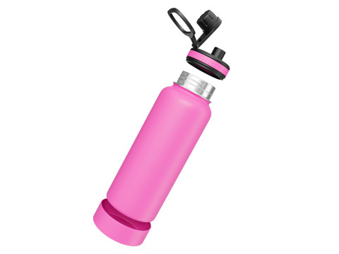 Pink Water Bottle 02 Modello 3D