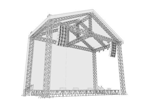 Concert Stage 09 3D Model