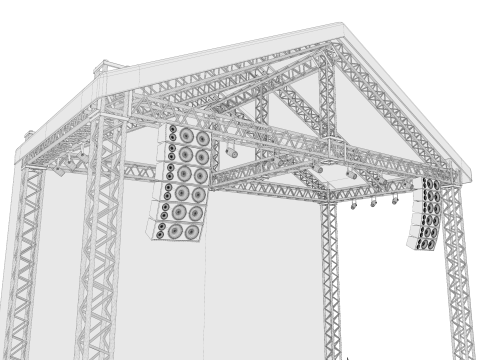 Concert Stage 09 Model 3D