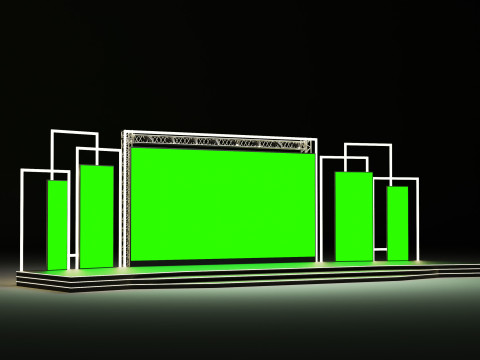 Event stage design 02 3D Модель