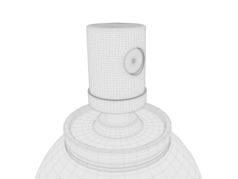 Spray Bottle 03 3D Model
