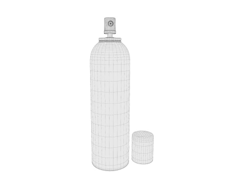 Spray Bottle 03 3D Model