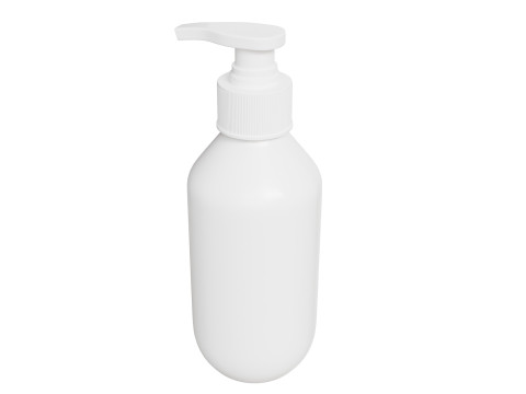 Plastic cosmetic bottle 01 3D Model