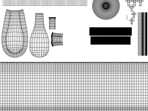 Plastic cosmetic bottle 01 3D Model
