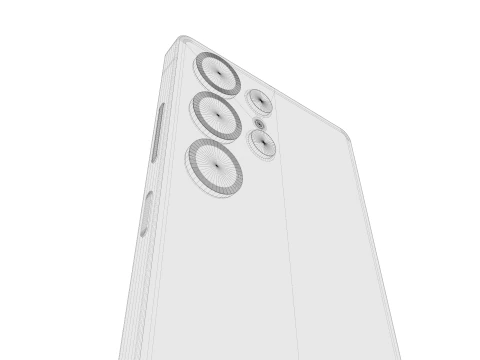 Samsung Galaxy S25 Ultra Green 02 3D Model