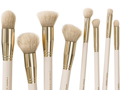 Makeup brush 02 3D Model