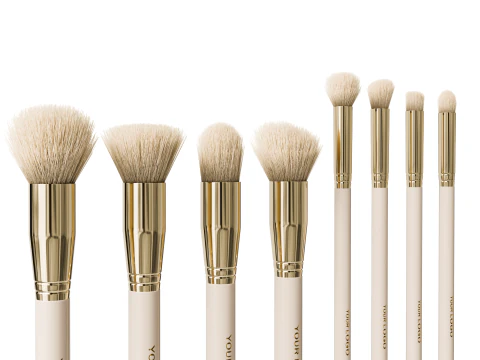 Makeup brush 02 3D Model