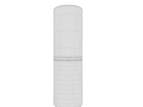 Makeup brush 03 3D Model