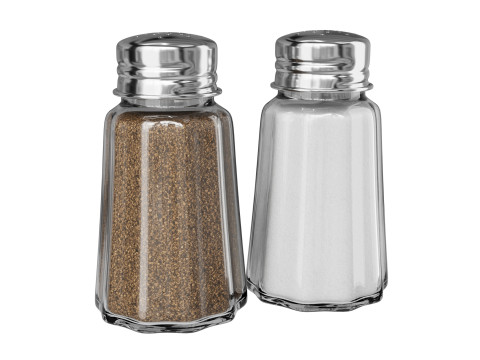 Salt and Pepper Shaker 3D Model