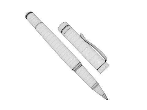 Penna classica Modello 3D