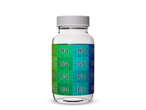 Plastic Jar Mockup 02 Modèle 3D
